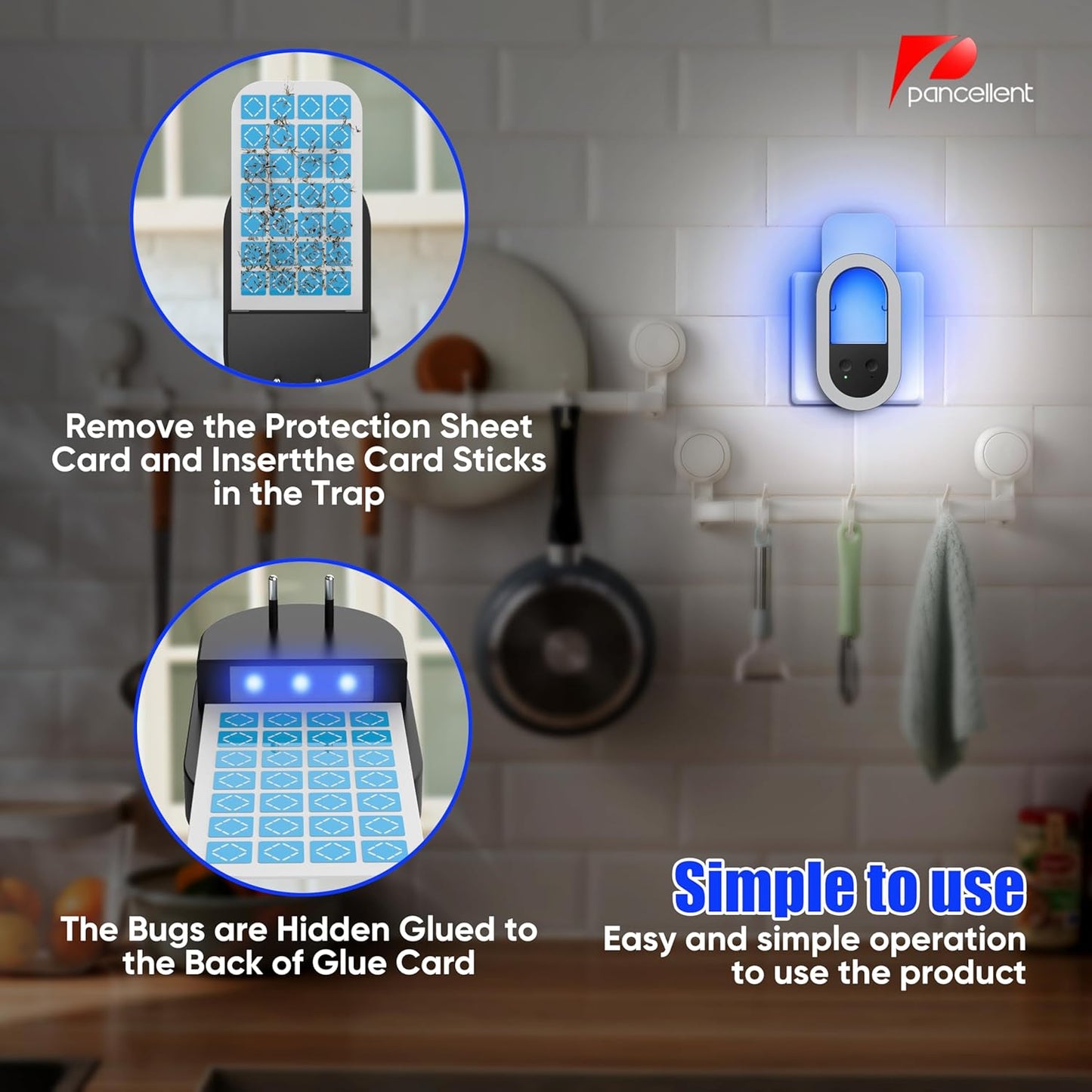 Indoor Bug Trap & Night Light Combo
